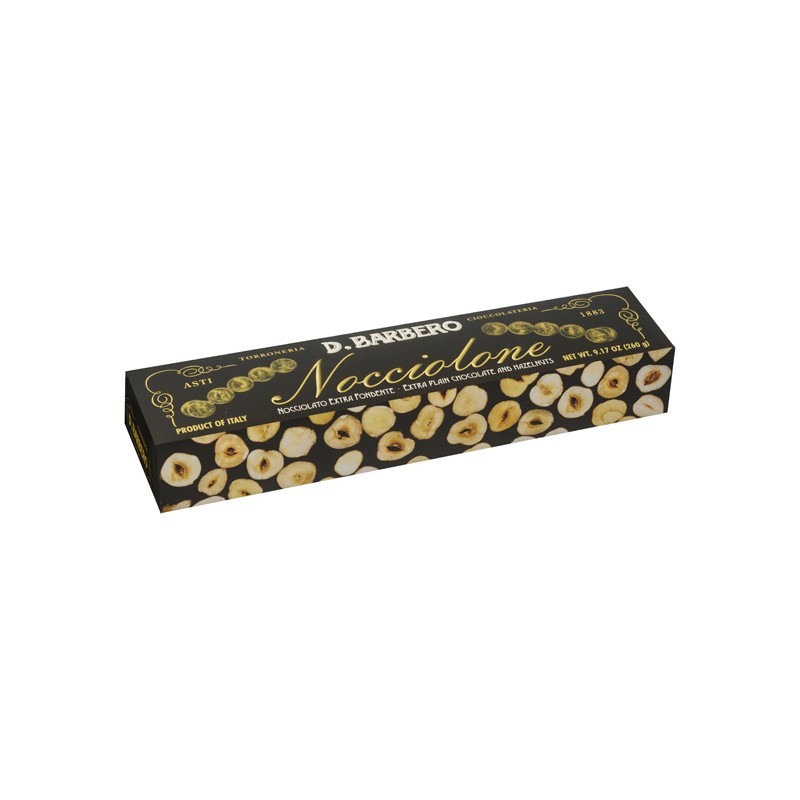 Nocciolone - gusto fondente - 260gr - Barbero