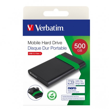 Hard disk portatile ricondizionato USB3.2 Gen 1 500GB 053111