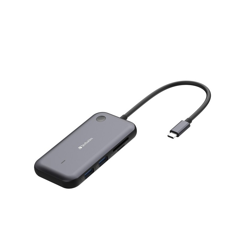 Verbatim Share My Screen 1080p USBC Wireless Display Adapter con Hub WDA01 32146