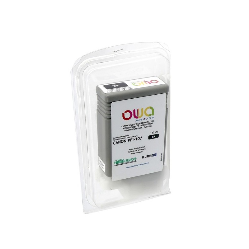 Armor Cartuccia per Canon PFI107 Nero 107BK