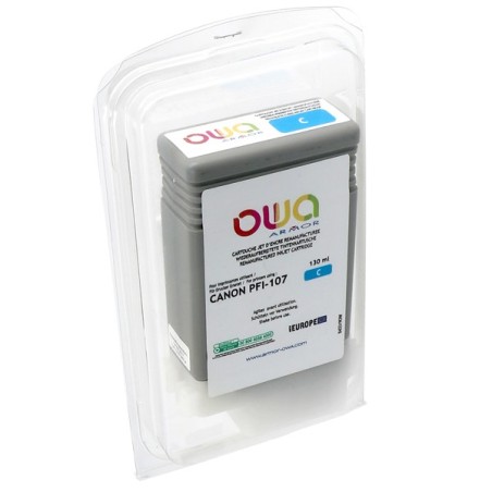 Armor Cartuccia per Canon PFI107 Ciano 107C