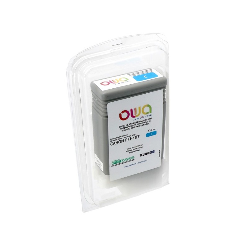 Armor Cartuccia per Canon PFI107 Ciano 107C