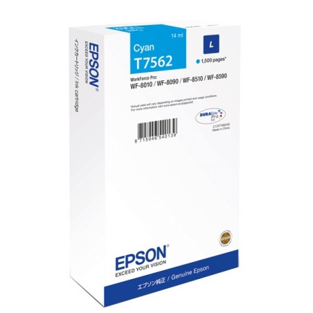 Epson Tanica Ciano T7562 C13T75624N 14ml