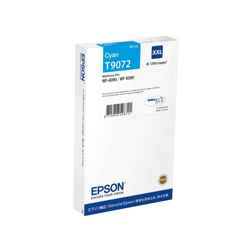 Epson Tanica Ciano C13T90724N 69ml