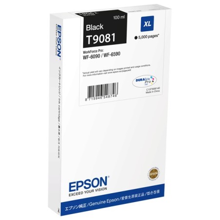 Epson Tanica Nero T9081 C13T90814N 100ml
