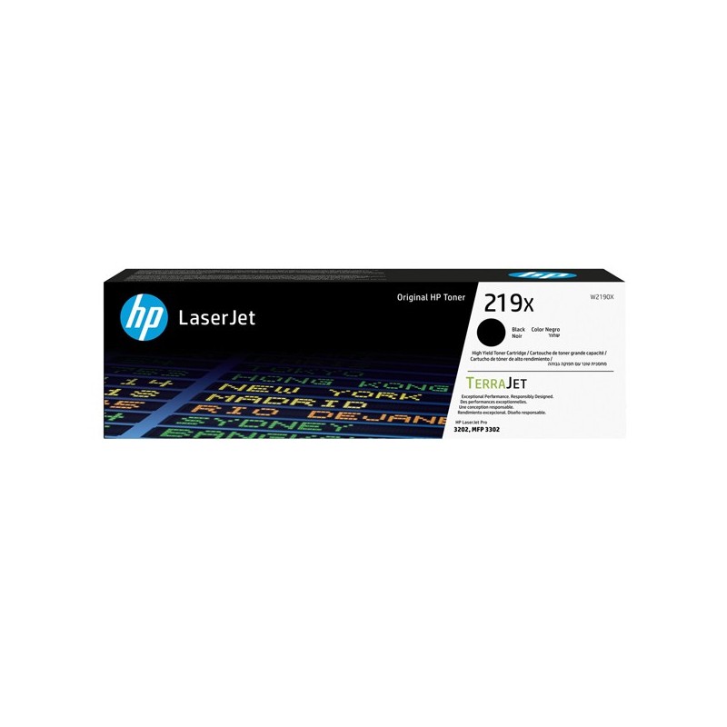 Hp Toner originale 219X Nero W2190X 3.200 pag