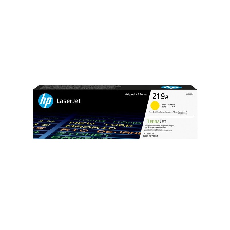 Hp Toner originale 219A Giallo W2192A 1.200 pag