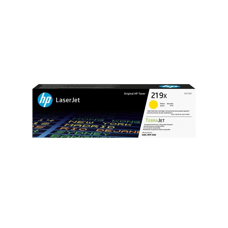 Hp Toner originale 219X Giallo W2192X 2.500 pag