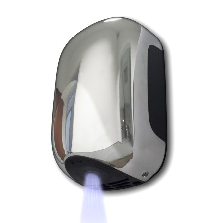 Asciugamani automatico Mini Zefiro 23,8x15,6x9,9 cm 900 W ABS cromato Medial International