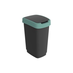 Pattumiera con coperchio basculante 25 L 33