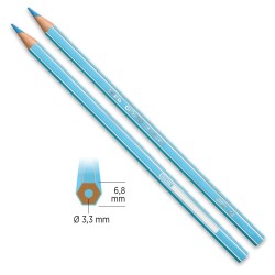 Pastelli colorati Stilnovo diametro mina 3,3 mm colori assortiti Giotto astuccio 24 pezzi
