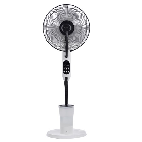 Ventilatore Mistic Fan da terra con nebulizatore serbatoio 2,8 L 80 W diametro 40 cm 43 x 40 x 125 cm Melchioni