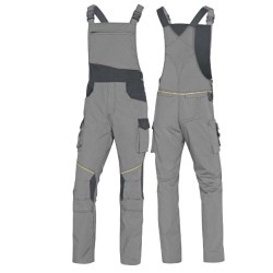 Salopette da lavoro Mach 2 Corporate tela/poliestere/cotone taglia L grigio chiaro/grigio scuro Deltaplus