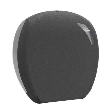 Dispenser per carta igienica Mini Jumbo Skin 29,6 x 13,5 x 27,7 cm rotolo diametro 24 cm pietra Mar Plast