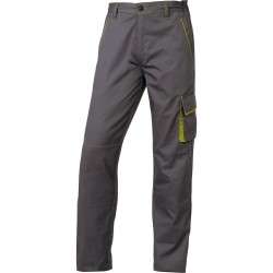Pantalone da lavoro Panostyle® M6PAN sargia/poliestere/cotone taglia XL grigio/verde Deltaplus