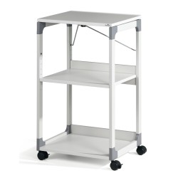 Carrello System per videoproiettore con ruote 3 ripiani 50