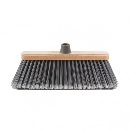 Scopa Spazzesterni coccia in legno 28 cm Perfetto