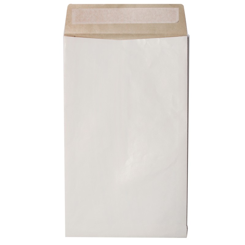 Sacchetto Secursac antistrappo C4 23 x 33 x 4 cm 130 gr bianco Blasetti conf. 100 pezzi