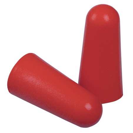 Tappi auricolari monouso diametro 12 mm SNR 37 dB rosso Deltaplus dispenser da 200 paia