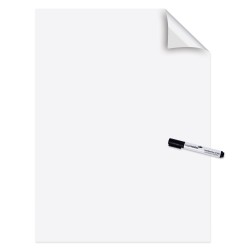 Fogli elettrostatici Magic Chart 60 x 80 cm bianco lucido Legamaster rotolo da 25 pezzi