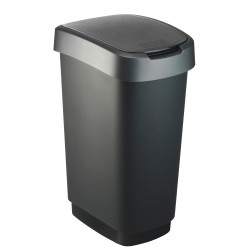 Pattumiera con coperchio basculante 50 L 40
