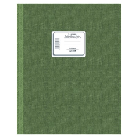 Registro carico/scarico oli minerali 49 pagine 31 x 24,5 cm DU1366A0000 Data Ufficio
