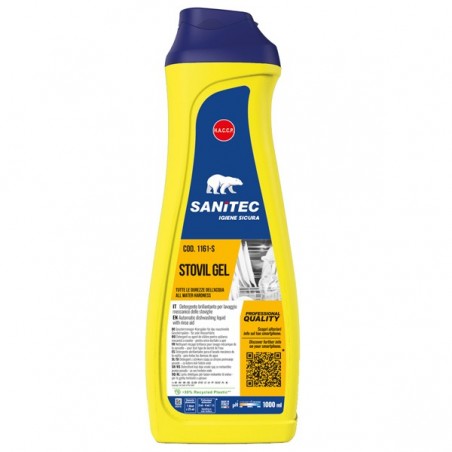Detergente per lavastoviglie Stovil Gel 1 L Sanitec
