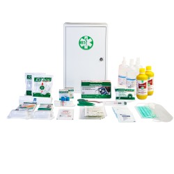 Armadietto di pronto soccorso 102/M 46x30x14 cm metallo oltre 3 persone bianco PVS