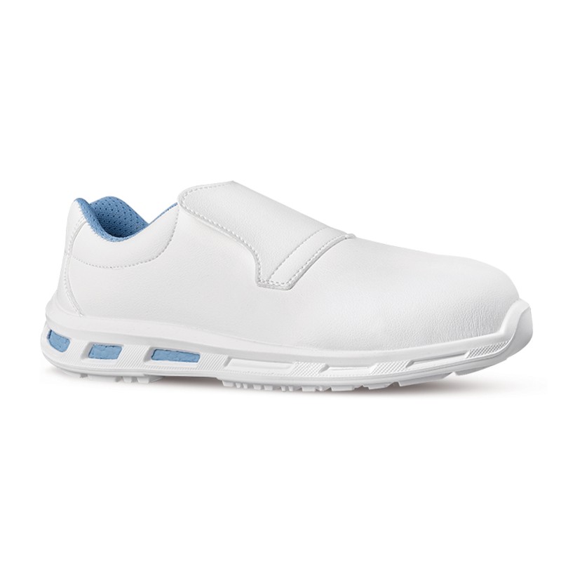 Calzatura di sicurezza Blanco S2 SRC pelle idrorepellente bianco taglia 45 UPower