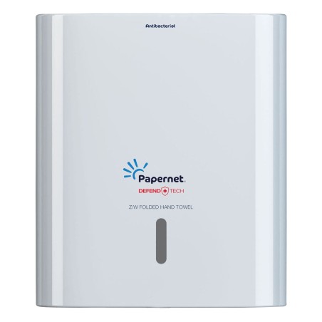 Distributore asciugamani piegati a Z/W HiTech 29 x 10,8 x 33,6 cm bianco Papernet