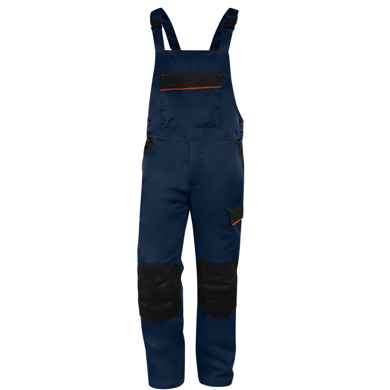 Salopette da lavoro M1SA2 taglia M twill/poliestere/cotone blu/arancio Deltaplus