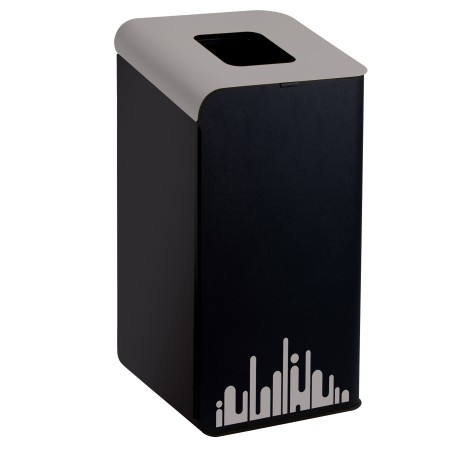 Gettacarte Rubik Evo per raccolta differenziata 80 L grigio Medial International
