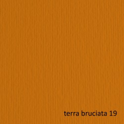 Cartoncino Elle Erre 50x70cm 220gr terra bruciata 119 Fabriano blister 20 fogli