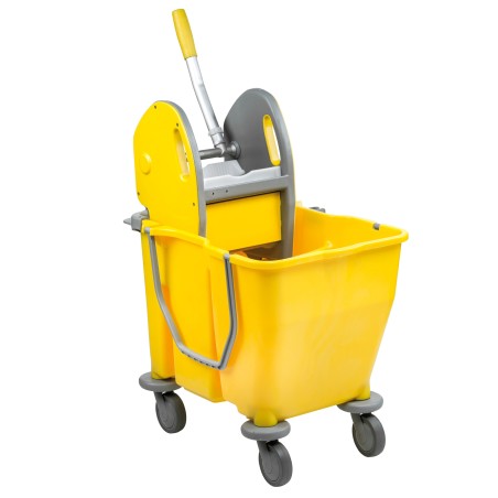 Carrello per pulizie Pressduo 30 L 60 x 36 x 82 cm giallo Medial International