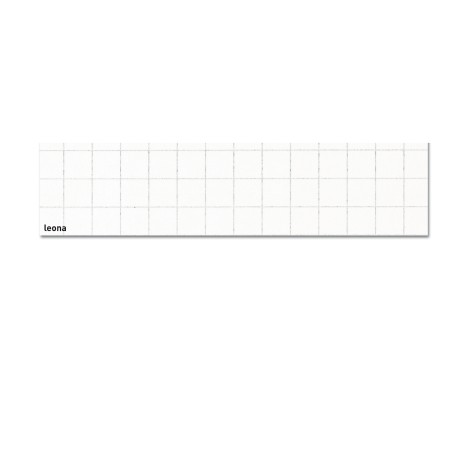 Carta leona 70 x 100 cm bianca 10 mm ambo i lati 120 gr Favini conf. 50 fogli