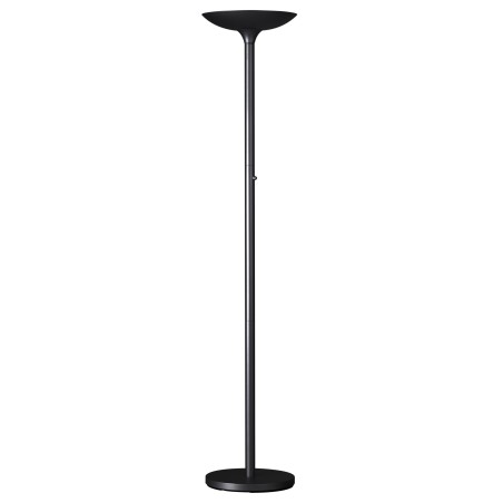 Lampada da terra Varialux a led base diametro 34 cm H 180 cm 23 W nero Unilux