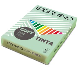 Carta Copy Tinta A3 160 gr colori tenui verde chiaro Fabriano conf. 125 fogli