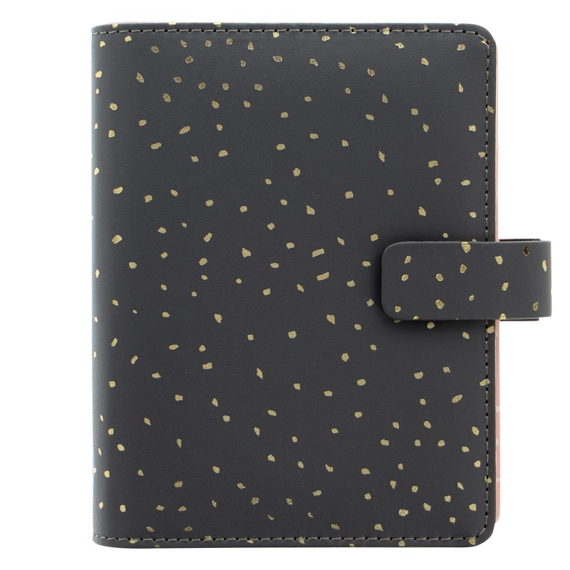 Organiser Confetti f.to Personal 187 x 153 x 40 mm con cinturino nero Filofax