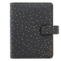 Organiser Confetti f.to Personal 187 x 153 x 40 mm con cinturino nero Filofax