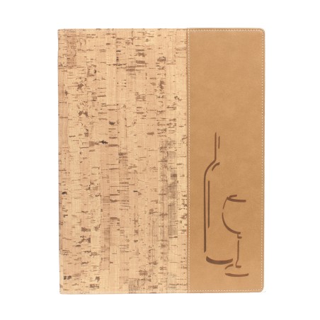 Carta dei vini Design 1 inserto doppio incluso A4 24 x 34 cm sughero Securit