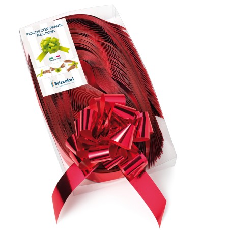 Nastro strip metal 6870 rosso 07 31 mm diam. 13 cm Brizzolari conf. 30 pezzi