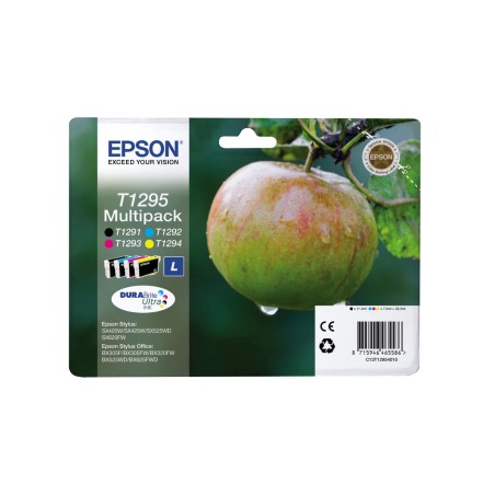 Epson Multipack Cartuccia ink C/M/Y/K T1295 C13T12954012 C/M/Y 11,2ml K 7ml