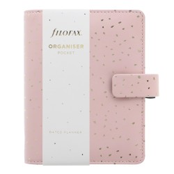 Organiser Confetti f.to Pocket 146 x 128 x 36 mm con cinturino rosa Filofax