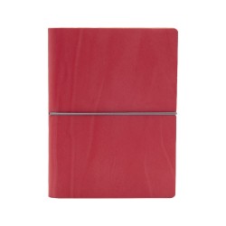 Taccuino Evo Ciak 15 x 21 cm fogli a righe copertina rosso corallo In Tempo
