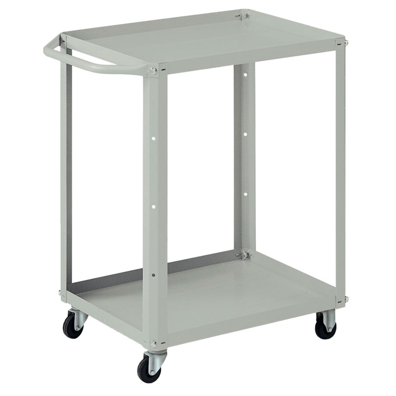 Carrello da lavoro 2 vasche da 60 x 45 cm 71 x 45 x 78 cm grigio Tecnotelai