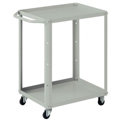 Carrello da lavoro 2 vasche da 60 x 45 cm 71 x 45 x 78 cm grigio Tecnotelai