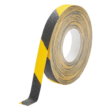 Nastro adesivo antiscivolo DURALINE GRIP+ 2,5 cm x 15 m giallo/nero Durable