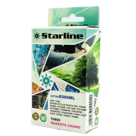 Starline Cartuccia ink per Epson Magenta chiaro C13T08064011 T080611
