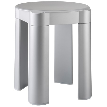 Sgabello componibile 37x37x39 cm capacità massima 100 kg bianco Mar Plast