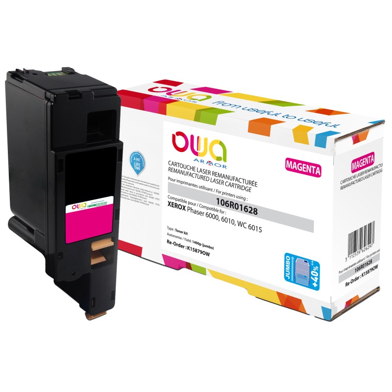 Armor Toner Compatibile per Xerox Phaser 6000 Magenta 106R01628 1.400 pag
